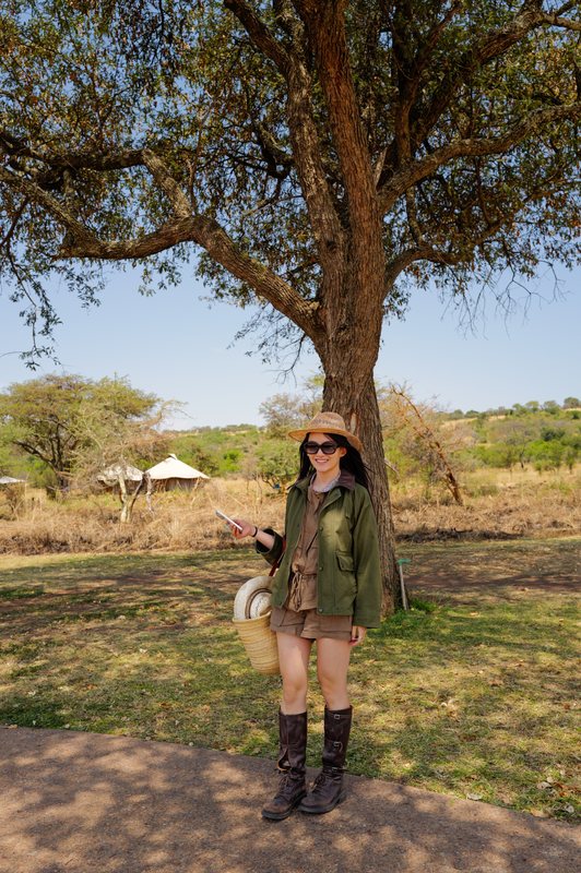 Under the acacia tree
